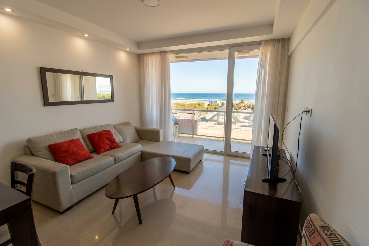Impecable Departamento Vista Plena al Mar . Edificio Aqua