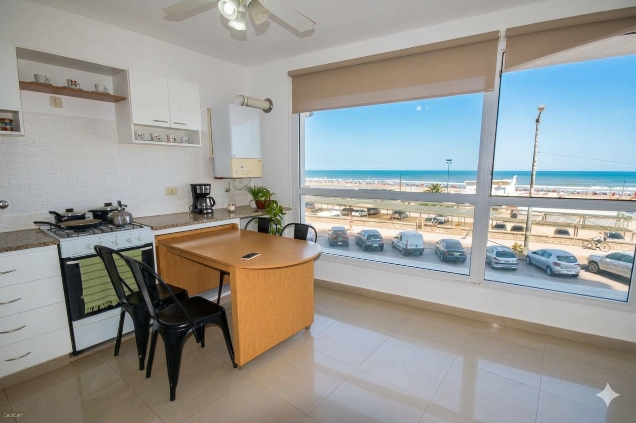 Impecable Departamento Vista Plena al Mar . Edificio Casa de Mar